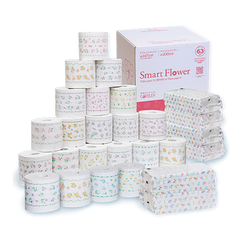トイレットペーパー「Smart Flower」